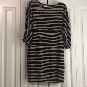 Calvin Klein Zebra Print Dress!